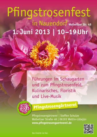 Einladung Pfingstrosenfest