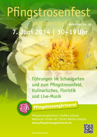 Einladung Pfingstrosenfest 2014
